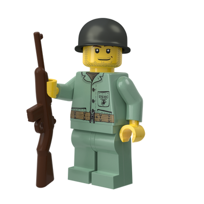 WWII US Marine – Brickmania Classic Series