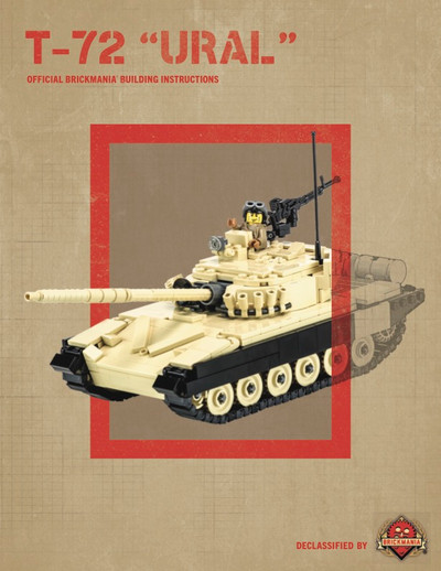 T-72 "Ural" Main Battle Tank – Digital Building Instructions